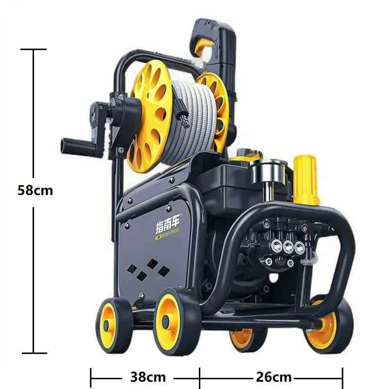 250Bar Hochdruck Waschmaschine Tragbare Für Parkside Auto Waschmaschine Reiniger Pumpe Schaum Pistole Auto Waschen Tornado Schaum Generator Image