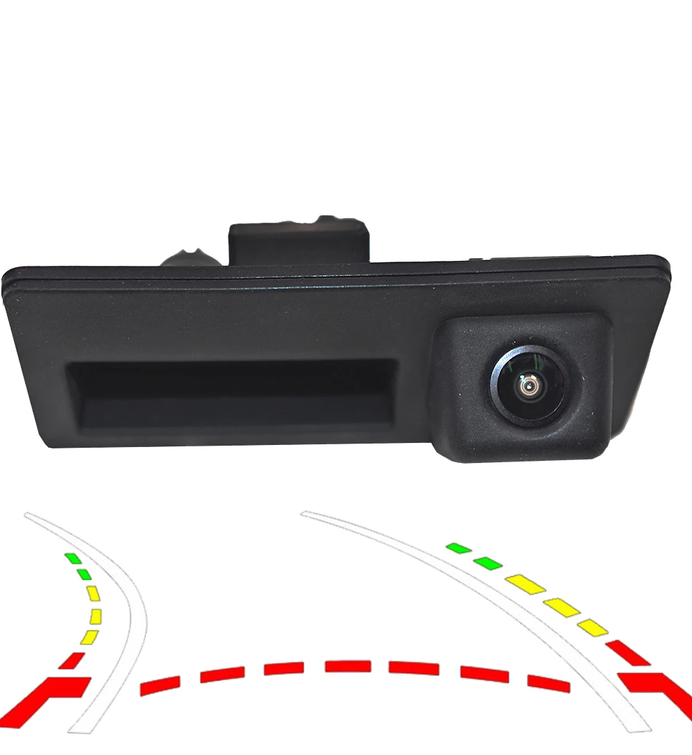 Aycetry! CCD HD Auto Stamm Griff Rückansicht Kamera für Audi A4 A5 S5 Q3 Q5 für VW Golf Passat Tiguan touran Jetta Touareg B6 B7 Image
