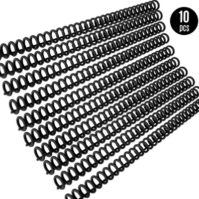 book accessories 10pcs Plastic 30-Hole Loose Leaf Binders Ring Binding Spines Combs 85 Sheets Capacity DIY Notebook Albumk Album