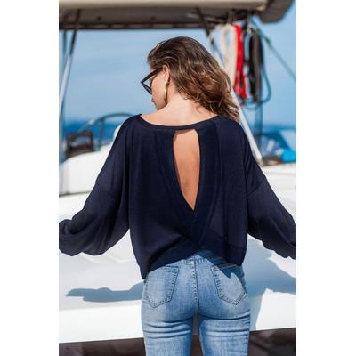 Staying In Blue Top