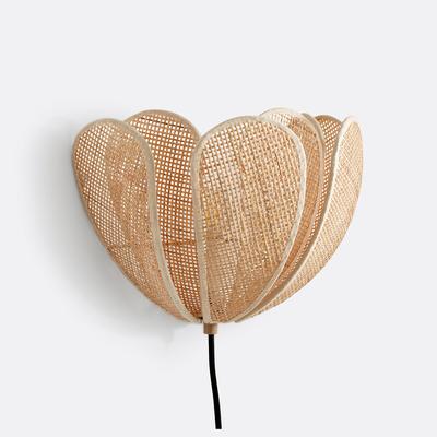 Lola Double Petal Rattan Light