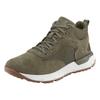 Schnürboots TIMBERLAND "VOYAGER PARKMID LACE UP SNEAKER", Gr. 42, dunkelgrün suede, Leder, sportlich, Schuhe, Winterschuhe, Sneakerboots, Winterboots