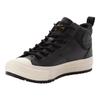 Sneaker CONVERSE "CHUCK TAYLOR ALL STAR MALDEN STREET WATERPROOF BOOT", Gr. 43, total eclipse, schwarz, Synthetik, sportlich, Schuhe, wasserddicht