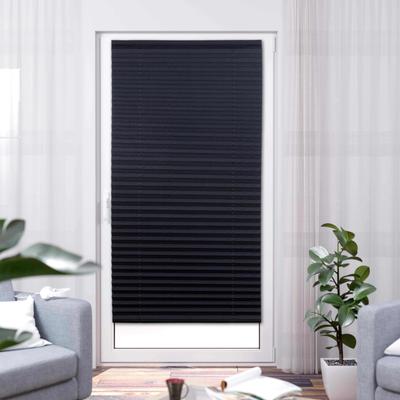 Plissee K-HOME "COMO", schwarz, B:60cm H:210cm, Obermaterial: 100% Polyester, Plissees Image