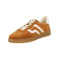 Sneaker GANT "Gant Sneaker Veloursleder", Herren, Gr. 42, gelb, Veloursleder, casual, Schuhe