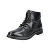 Schnürstiefelette BUGATTI "bugatti Stiefelette Nappaleder", Herren, Gr. 42, schwarz, Nappaleder, casual, Schuhe