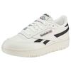 Sneaker REEBOK CLASSIC "CLUB C DOUBLE REVENGE", Gr. 40,5, chalk, cschwarz, chalk, Synthetik, Textil, sportlich, Schuhe