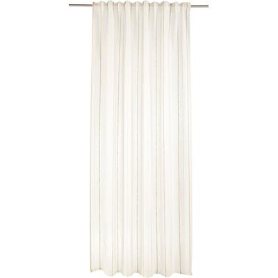Gardine S.OLIVER "Ameera" Gr. 2, weiß, B:140cm H:175cm, Polyester, Viskose, Leinen, Gardinen Image
