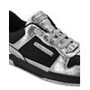 Sneaker PLEIN SPORT "VIPER LUXE // GEN.X.05", Gr. 47, Normalschaft, 0270, schwarz, silber, Schuhe