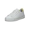 Sneaker ARA "Ara Sneaker Leder", Damen, Gr. 38, gelb (weiß, gelb), Leder, casual, Schuhe