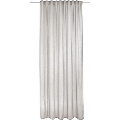 Gardine S.OLIVER "Ameera" Gr. 1, grau, B:140cm H:145cm, Polyester, Viskose, Leinen, Gardinen Image