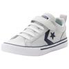 Sneaker CONVERSE "PRO BLAZE STRAP LEATHER EASY ON", Gr. 27, barely grau, navy, weiß, Leder, sportlich, Schuhe