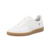 Sneaker RIEKER "Rieker Sneaker Glattleder", Damen, Gr. 42, weiß, Glattleder, casual, Schuhe