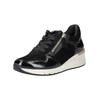 Sneaker GABOR COMFORT "Gabor Comfort Sneaker Veloursleder/Textil", Damen, Gr. 39, schwarz, Veloursleder, Textil, casual, Schuhe