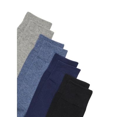 Socken S.OLIVER "essentials", Damen, Gr. 35 (38), grau (stone mix), Baumwollmischung, normal, Socken, mit weichem Bund Image