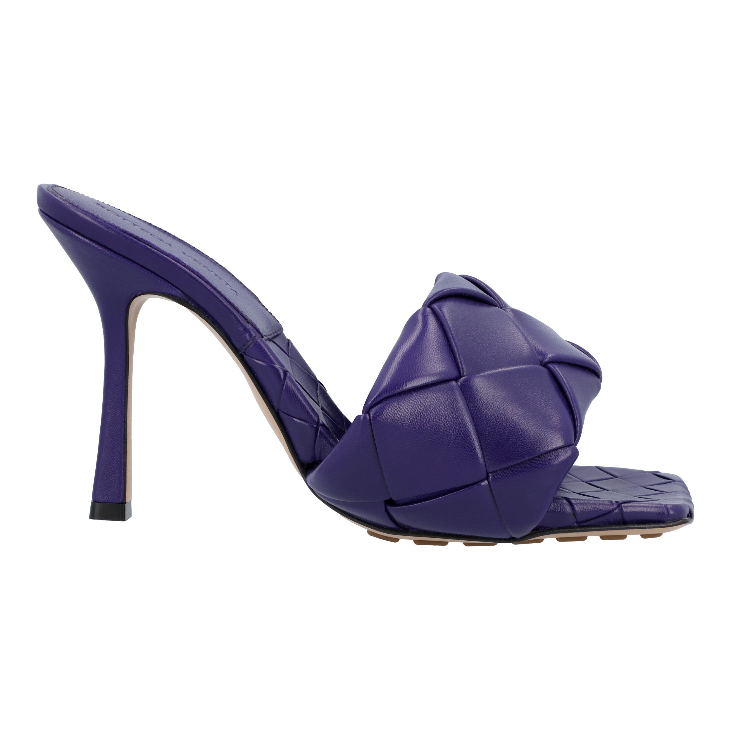 Bottega Veneta Lido Mule in Violett EU 37