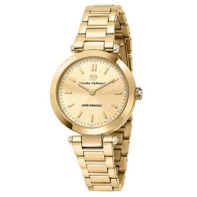 Chiara Ferragni Damenuhr Quartz Gold Image