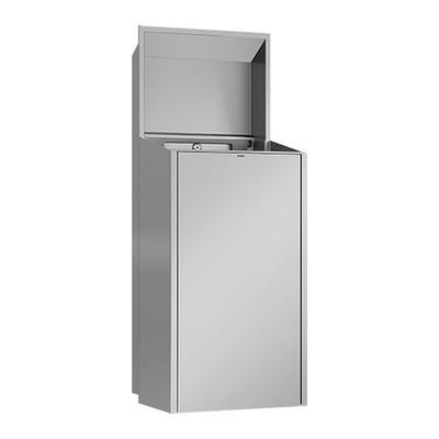 KWC Aquarotter Abfallbehälter, EXOS, Edelstahl, Unterputz, 304x790x251 mm, 30l, 2030034628 2030034628 Image