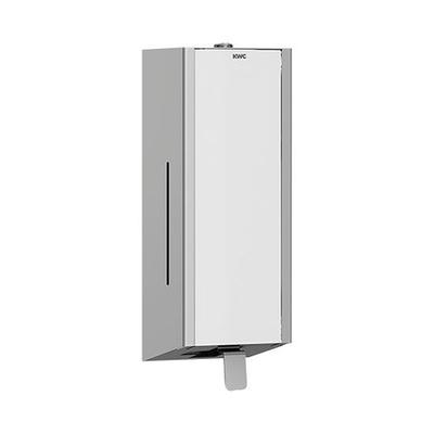 KWC Aquarotter Seifenspender, EXOS, Edelstahl, AP, 120x345x120 mm, Front ESG weiß, 2030025230 2030025230 Image