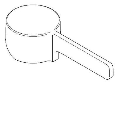 KWC Aquarotter Hebelkappe, F5, Hebel 70 mm, 2030041380, 2030041380 2030041380 Image