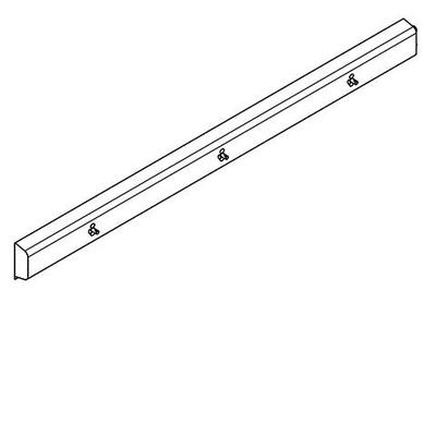 KWC Aquarotter Armatureneinheit, Edst., W.-Mont., 3 Waschplätze, 2100 mm, Wasser rechts, 2030071605 2030071605 Image