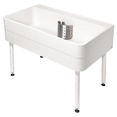 KWC Aquarotter Werkraumbecken, SIRIUS, MIRANIT, 1100x800x700 mm, Unterbau, 2000102720 2000102720 Image