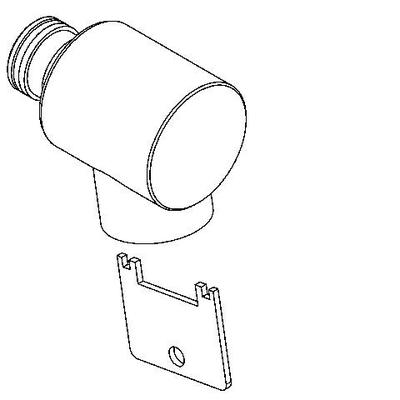 KWC Aquarotter Kopfstück, mit Luftsprudler, 2000105485, 2000105485 2000105485 Image