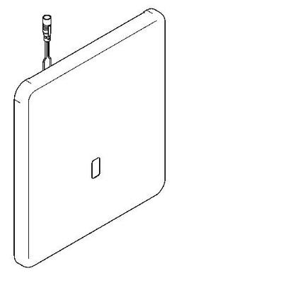 KWC Aquarotter Urinalspülarmatur, F5, elek., DN15, UP, Umrüstung 5507, f. Batt./Netzteil, 2030059001 2030059001 Image