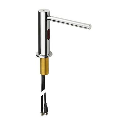 KWC Aquarotter Seifenspender, elek., Standmontage, pol. verchromt, Steckernetzteil 230 VAC, 20300390 2030039038 Image
