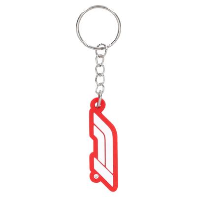 Formula 1 Gummierter Schlüsselanhänger Image