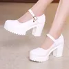 8 cm kleine Größe 32–43, atmungsaktiv, bequem, flacher Mund, Hochzeitsschuhe, Plateaupumps, 2023, Frühlingsblock-High-Heels-Schuhe, Büro