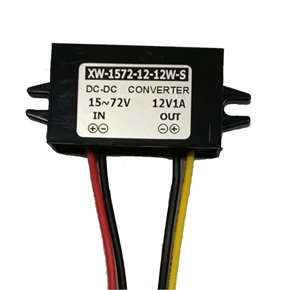 DC15V-72V zu 12V Spannung Konverter Regulator Wasserdicht IP67 power converter 1,5 EINE 12W DC schritt unten für Auto lkw Boot Power Image