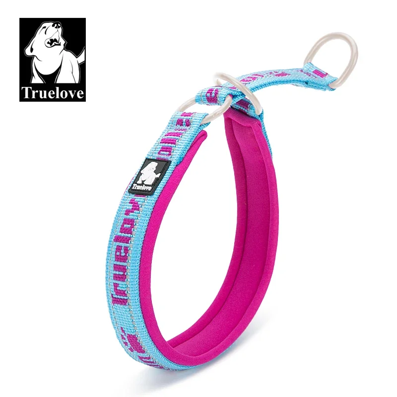 Truelove P-Kette Nylon Pet Kragen Einstellbare Reflektierende SBR Neopren Pull-beständig Explosion-proof Hund und Katze reise TLC5371 Image