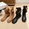 TABI Botas Elegante Schuhe Frauen Stiefel Aus Echtem Leder New Rock Zapatillas De Mujer Cowboy Sapatos Feminino Sneaker Tacones Heels