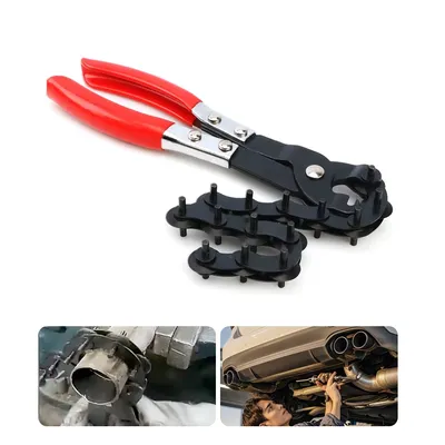 Car Exhaust Lug Removal Pliers Auto Repair Exhaust Rubber Removal Pliers Exhaust Pipe Removal Tool