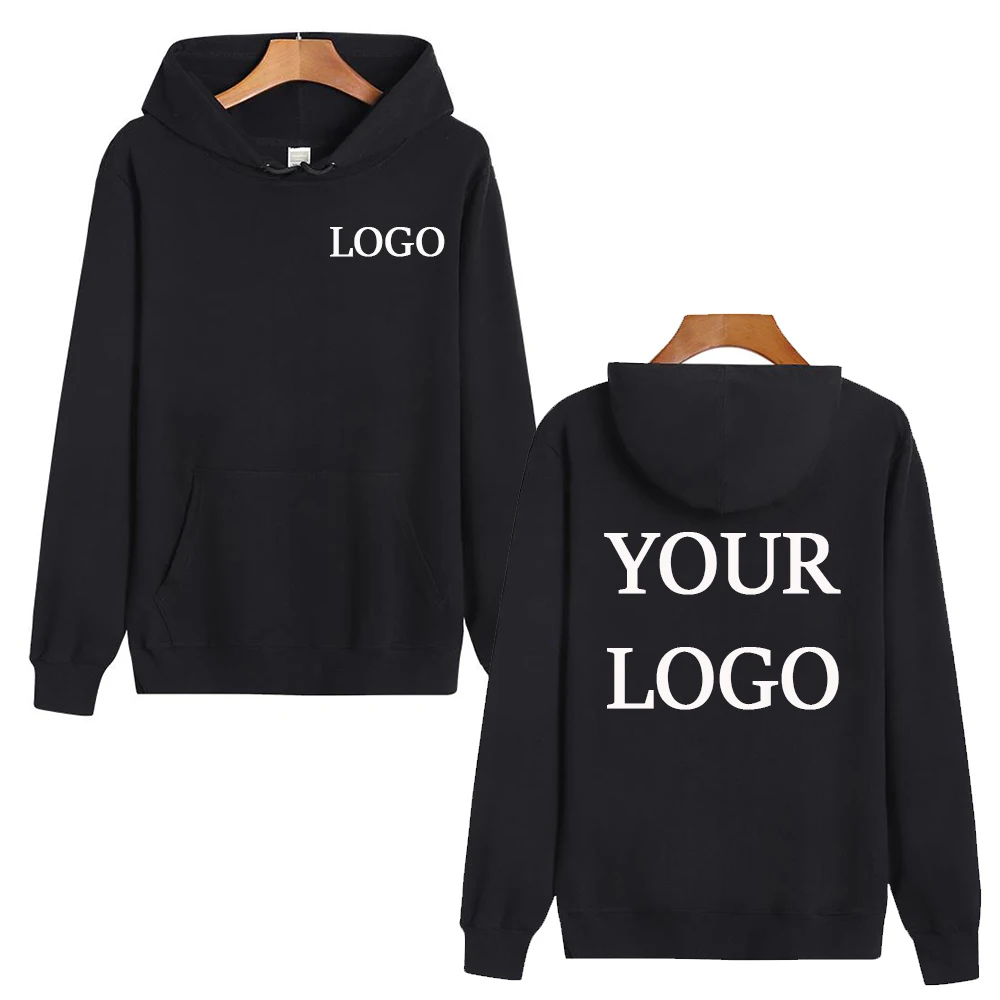 Felpa con cappuccio 58% cotone di alta qualità, personalizza il tuo logo, felpa sportiva alla moda da uomo, felpa con cappuccio pullover casual da strada da donna.