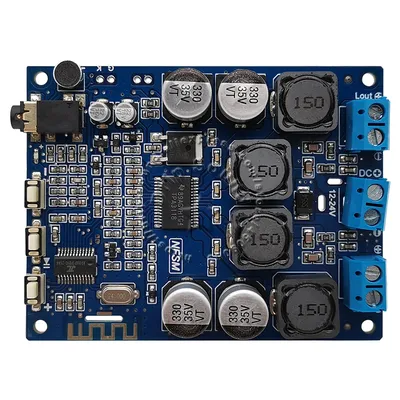 TPA3118 Bluetooth 5.0 Audio Speaker Digital Amplifier Board DC12V-24V 30W+30W Dual-Channel