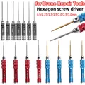 0.9/1.27/1.3/1.5mm Kit di strumenti per cacciavite esagonale Set di strumenti esagonali Strumenti HSS Set di cacciaviti esagonali per elicotteri RC Drone Auto Barche