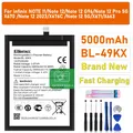 Batteria BL-49kx da 2025 anni per Infinix NOTE 11/Note 12/X663 /Note 12 G96/X670 /Note 12/X676C /Note 12 5G batterie per telefoni cellulari