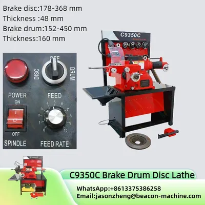 C9350C Disc Drum Brake Lathe Machine
