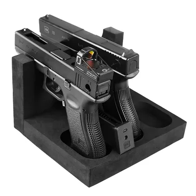 EVA Foam Gun Rack for Gun Storage, Pistols Handguns Stand Guns Holder Storage in Gun Cabinet, Gun Safe Accessories