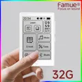 Fmaue BF07 Lettore MP3 E-Ink e mini lettore di e-book, registratore audio/radio Bluetooth/senza perdita, dispositivo tascabile portatile da 32 GB