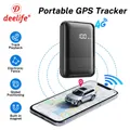 Localizzatore GPS per veicoli 4G Localizzatore batteria 8000mAh Posizione in tempo reale Mini localizzatore GPS per bambini anziani Animali domestici