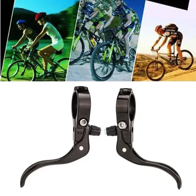 1 Pair Fixed Gear 22.2mm 31.8mm MTB Bike Bicycle Accessories Vice Brake Part Bike Brake Levers Bicycle Brake Lever Brake Handle