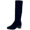 Overkneestiefel CAPRICE "Caprice Stiefel Textil", Damen, Gr. 40, blau (navy), Textil, casual, Schuhe