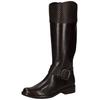 Stiefel CAPRICE "Caprice Stiefel Leder", Damen, Gr. 38,5, schwarz, Leder, casual, Schuhe