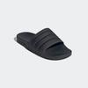 Badesandale ADIDAS ORIGINALS "ADILETTE BADESCHLAPPEN", Gr. 44,5, carbon, core schwarz, carbon, Textil, sportlich, Schuhe
