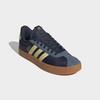 Sneaker ADIDAS SPORTSWEAR "VL COURT 3.0", Gr. 46, legend ink, powder gelb, preloved ink, Textil, Leder, sportlich, Schuhe