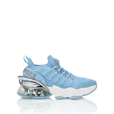 Sneaker PLEIN SPORT "Tiger", Gr. 44, Normalschaft, 07, lightblau, Schuhe Image