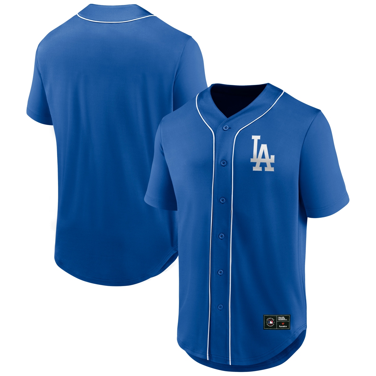 Footballtrikot FANATICS "Fanatics Trikot Los Angeles Dodgers Core Foundation", Kinder, Gr. L, blau, 100% Polyester, Trikots